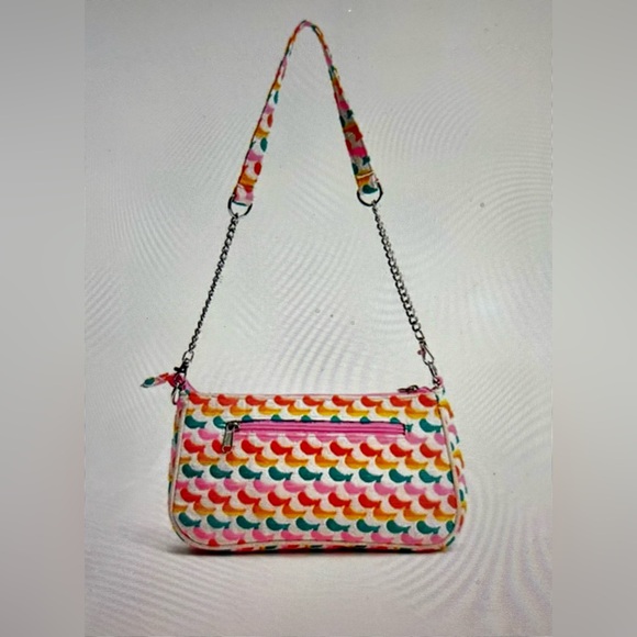 Rainbow Wings Beaded Floral Shoulder Bag - Picture 4 of 10